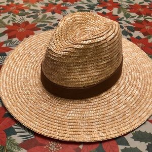 Gigi Pip Straw Hat Womens NWT